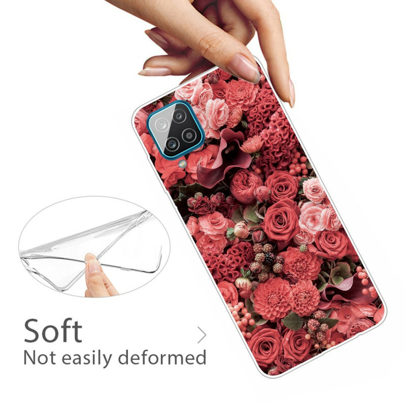 Samsung Galaxy A12 Intense Flower Case