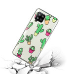 Samsung Galaxy A12 Minis kaktus kotelo