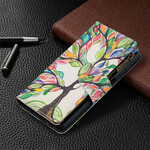 Samsung Galaxy A12 vetoketjullinen tasku Tree Case