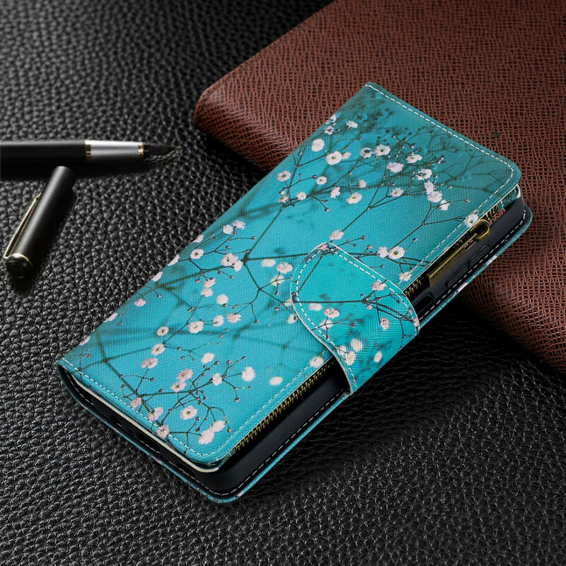 Samsung Galaxy A12 vetoketjullinen tasku Tree Case Samsung Galaxy A12 vetoketjullinen tasku Tree Case