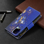 Samsung Galaxy A12 Kotelo Butterfly vetoketjullinen tasku
