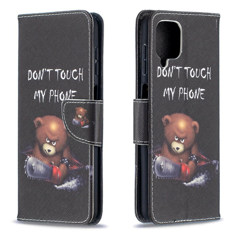 Samsung Galaxy A12 Vaarallinen karhu Case
