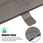 Samsung Galaxy A12 Puu ja pöllö hihna tapauksessa