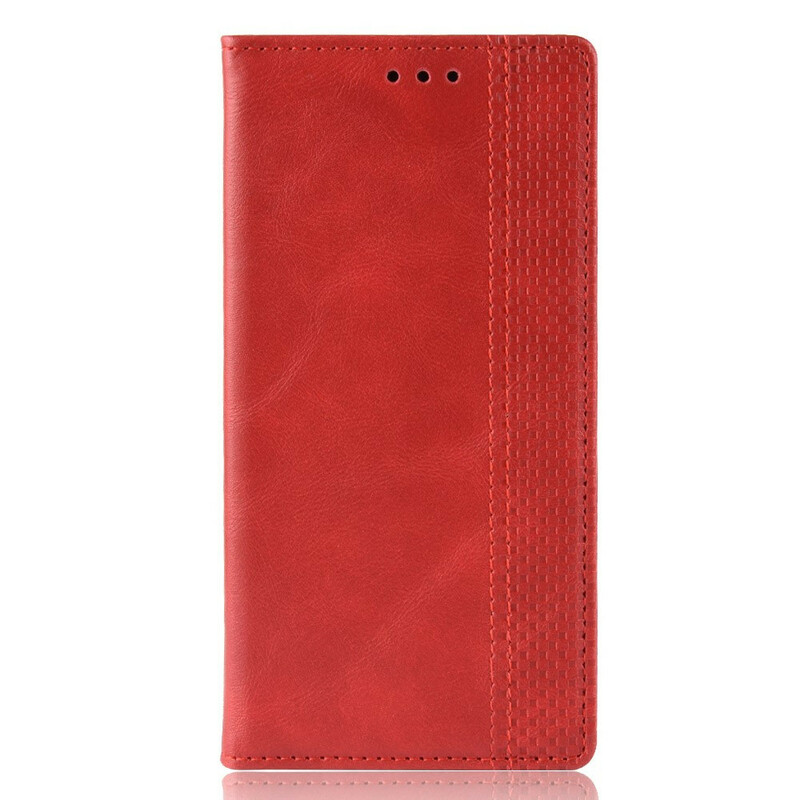 Flip Cover Samsung Galaxy A12 nahkatehoste Vintage tyylikäs