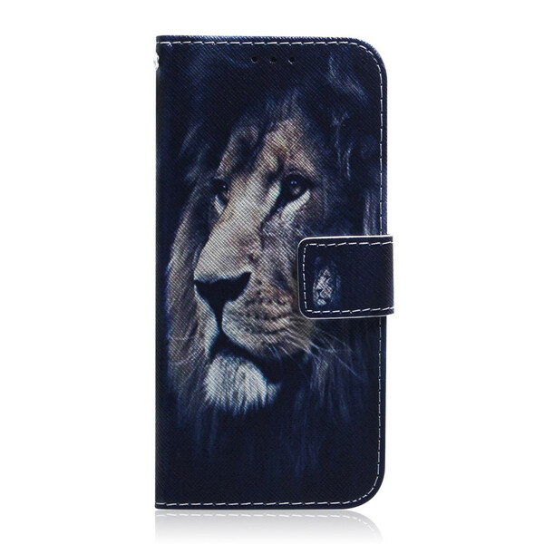 Samsung Galaxy S21 5G unelmoiva leijona tapauksessa