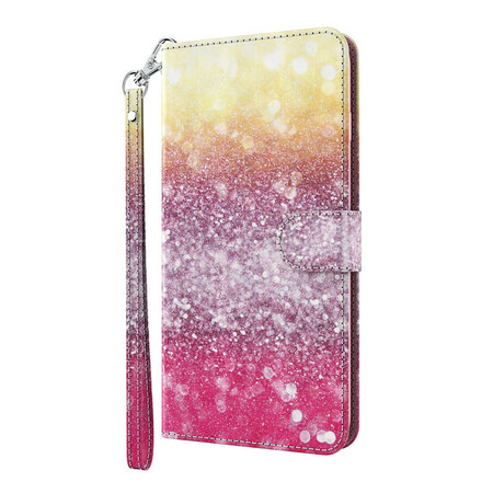 Samsung Galaxy S21 5G Glitter Case Magenta