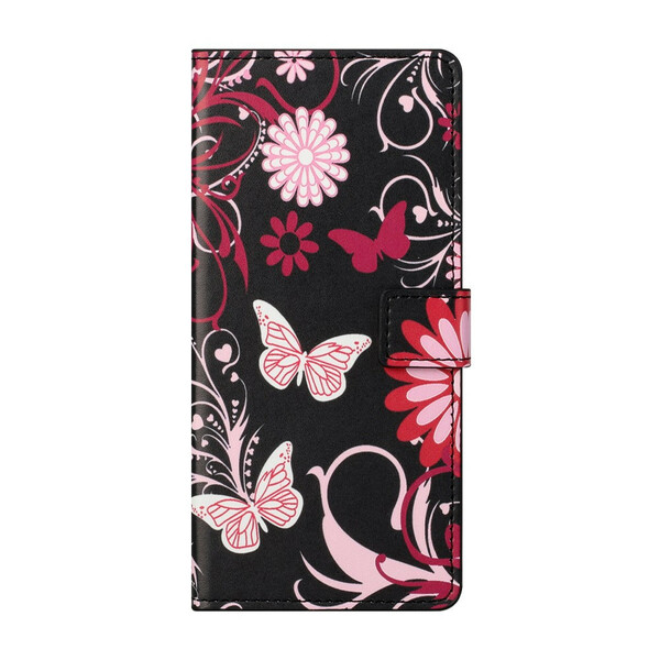 Samsung Galaxy S21 5G Case Perhoset ja kukat