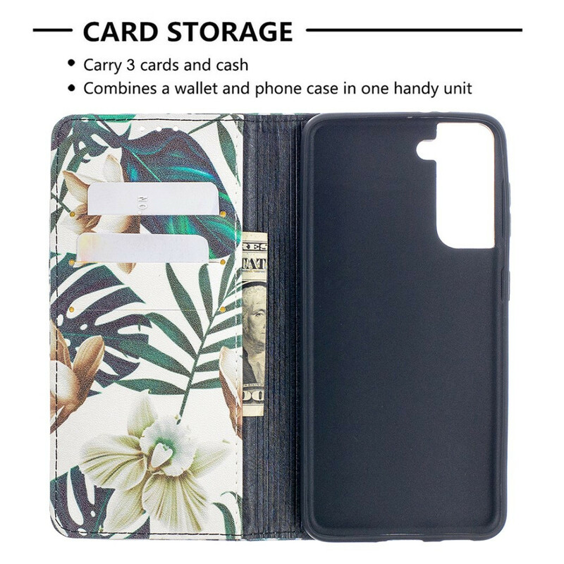 Flip Cover Samsung Galaxy S21 5G Lehdet