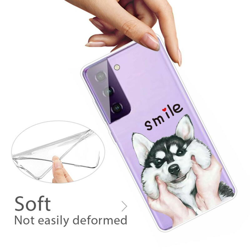 Samsung Galaxy S21 5G Smile Dog Case