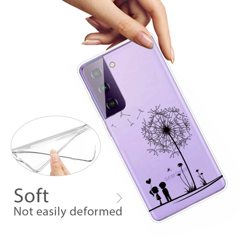 Samsung Galaxy S21 5G Dandelion Rakkaus kotelo