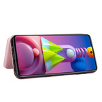 Flip Cover Samsung Galaxy M51 Hiilikuitukansi