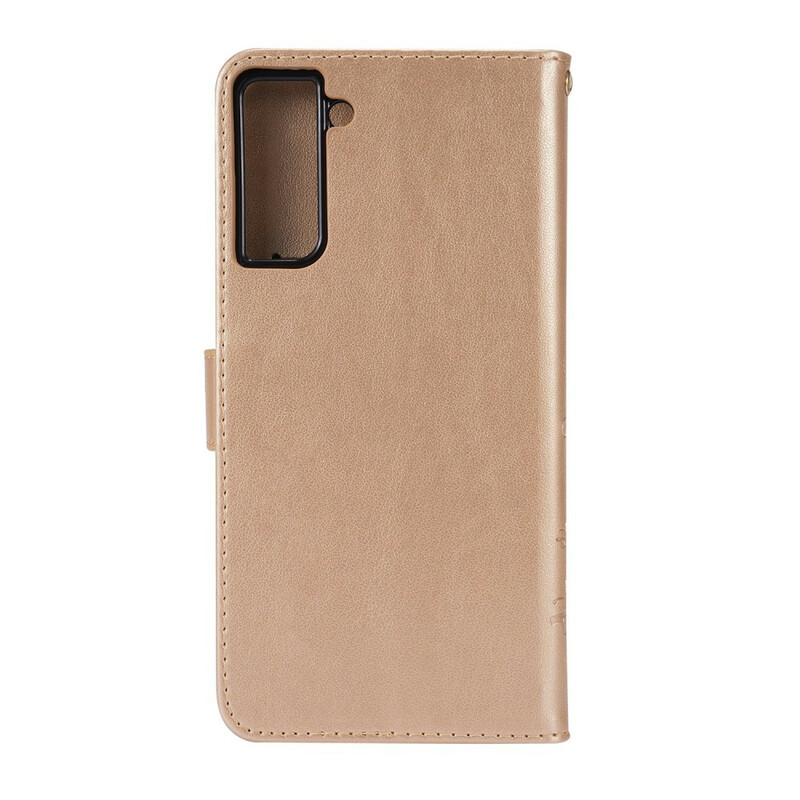 Samsug Galaxy S21 Plus 5G Case Perhosia tuulessa