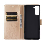 Samsug Galaxy S21 Plus 5G Case Perhosia tuulessa