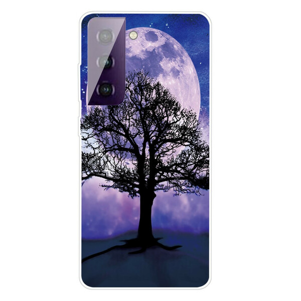 Samsung Galaxy S21 Plus 5G puu ja kuu kotelo