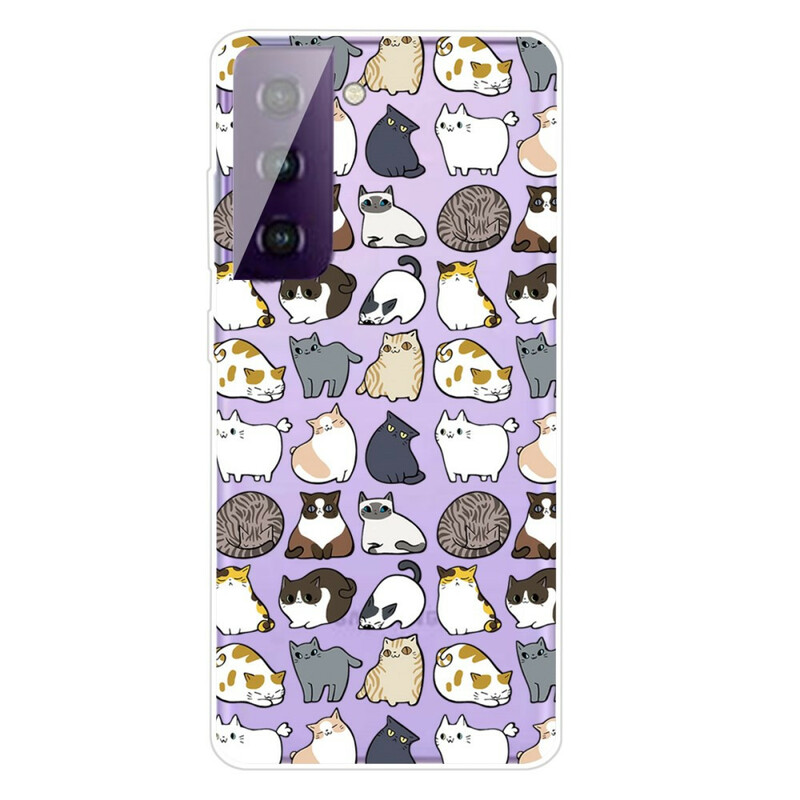 Samsung Galaxy S21 5G Case Top Cats