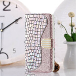 Samsung Galaxy S21 Plus 5G Croco Diamond kotelo