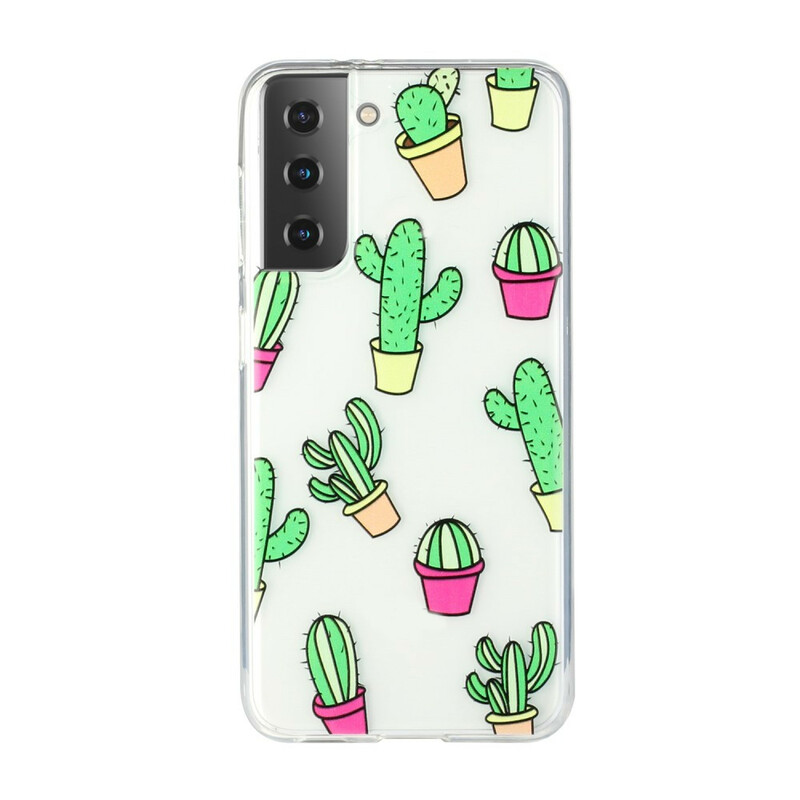Samsung Galaxy S21 Plus 5G Mini Cactus Kotelo Samsung Galaxy S21 Plus 5G Mini Cactus Kotelo