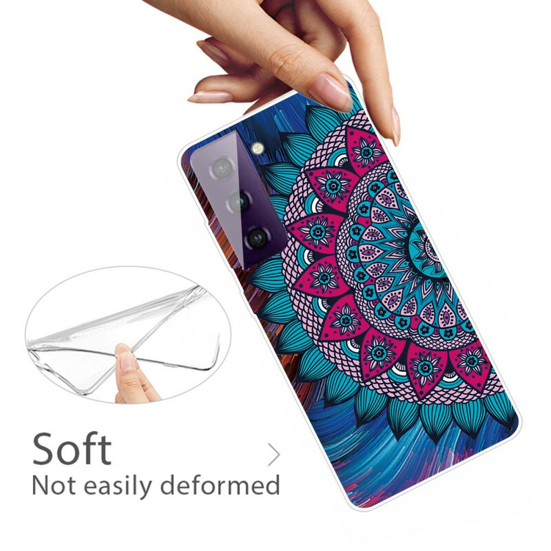 Samsung Galaxy S21 5G Case Mandala värillinen