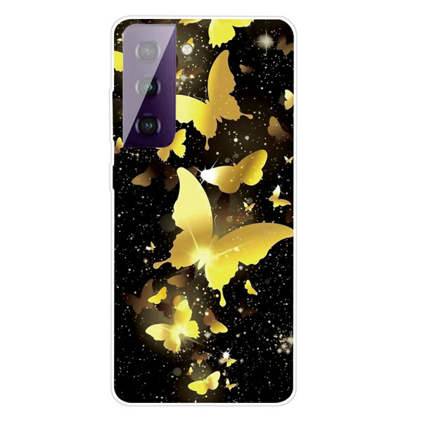 Samsung Galaxy S21 5G Case Kauniit perhoset