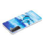 Samsung Galaxy S21 5G Series Perhonen Case Fluorescent