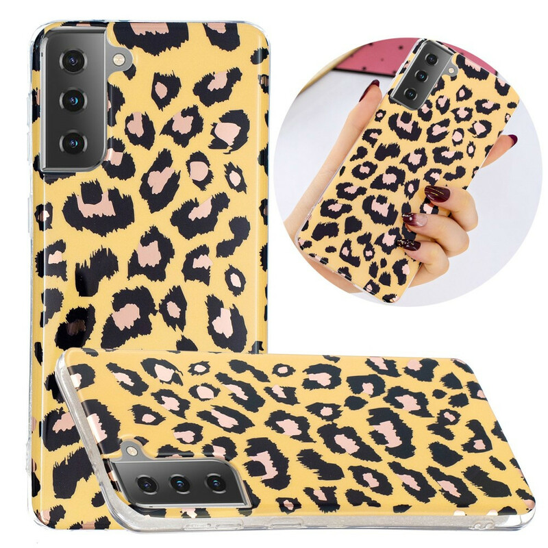 Samsung Galaxy S21 5G Marble Leopard Style Case Samsung Galaxy S21 5G Marble Leopard Style Case