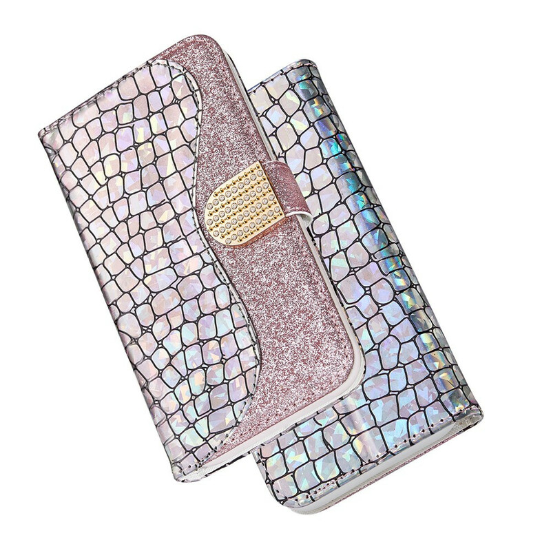 Samsung Galaxy S21 5G Croco Diamond Case