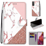 Samsung Galaxy S21 5G Triangle Marble Glitter Case Samsung Galaxy S21 5G Triangle Marble Glitter Case