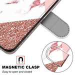 Samsung Galaxy S21 5G Triangle Marble Glitter Case Samsung Galaxy S21 5G Triangle Marble Glitter Case