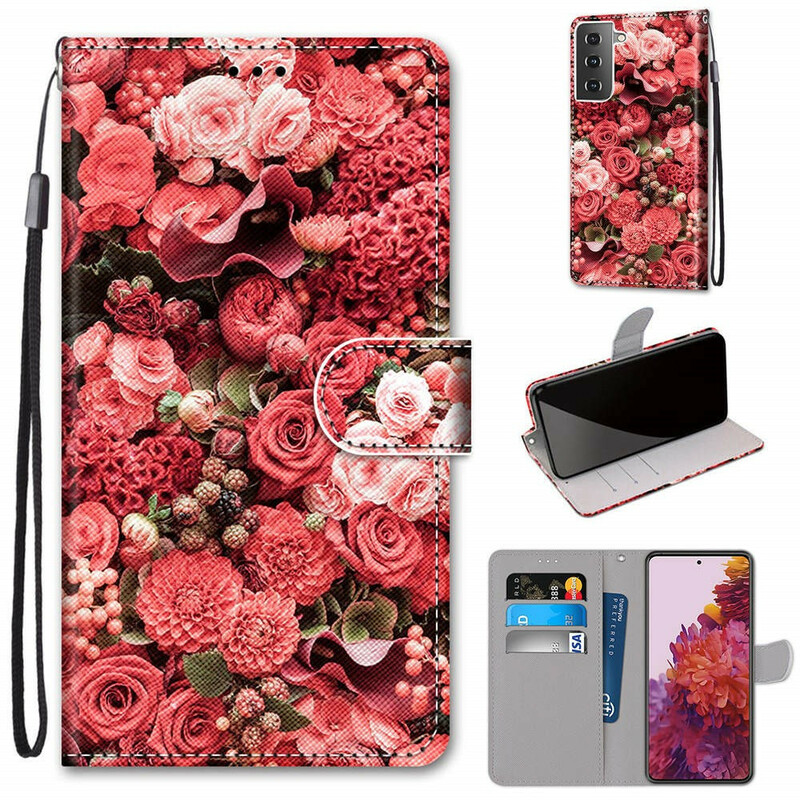 Samsung Galaxy S21 5G Romance Floral Case Samsung Galaxy S21 5G Romance Floral Case