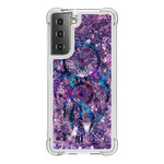 Samsung Galaxy S21 5G Glitter Dream Catcher Kotelo