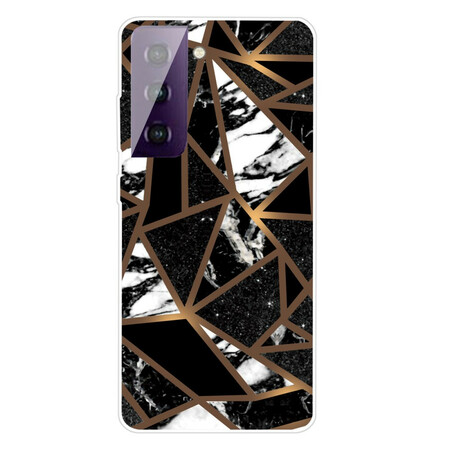Samsung Galaxy S21 5G geometrinen marmori asia