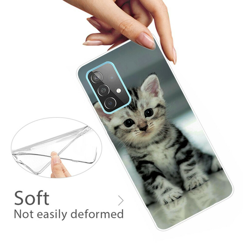 Samsung Galaxy A72 5G Kotelo Kitten Kitten Kitten