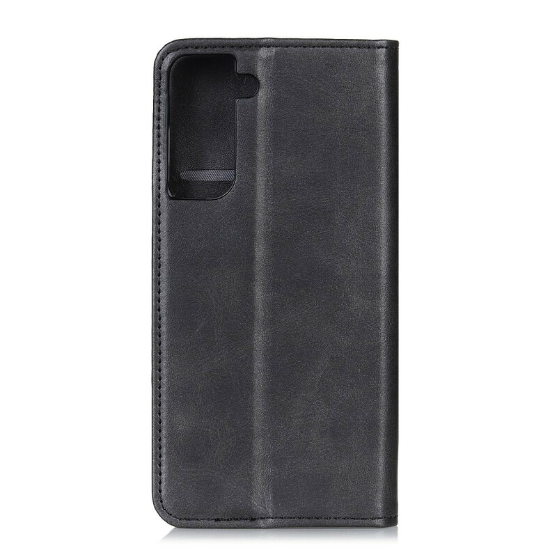 Flip Cover Samsung Galaxy S21 Plus 5G Split Nahka vuosikerta