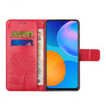 Samsung Galaxy A52 5G puu & pöllö hihna Case