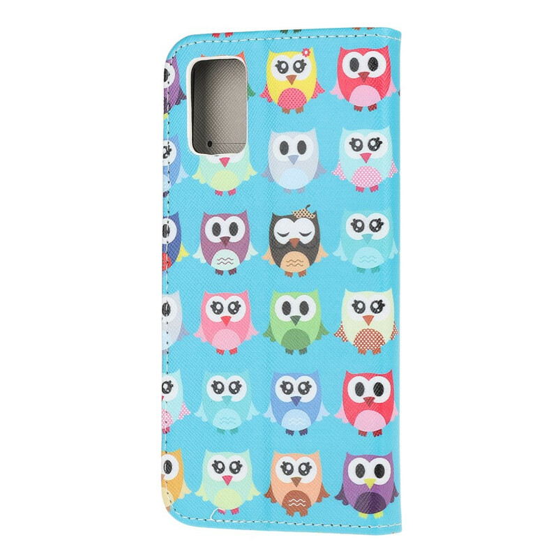 Samsung Galaxy A52 5G Multi Owl Case