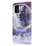 Samsung Galaxy A52 5G Winter Wolf Kotelo hihnalla