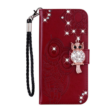 Samsung Galaxy S21 5G Case Mandala Pöllö ja Charm
